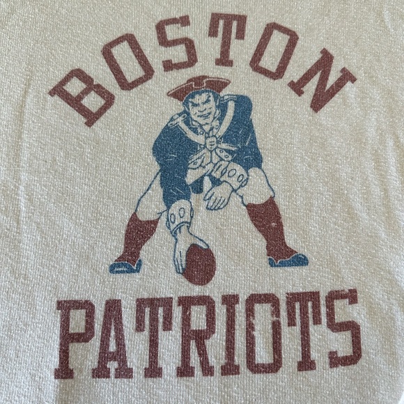 Ebbets Field Vintage Authentic Flannels Boston Patriots Shirt-Size XL - Picture 2 of 8
